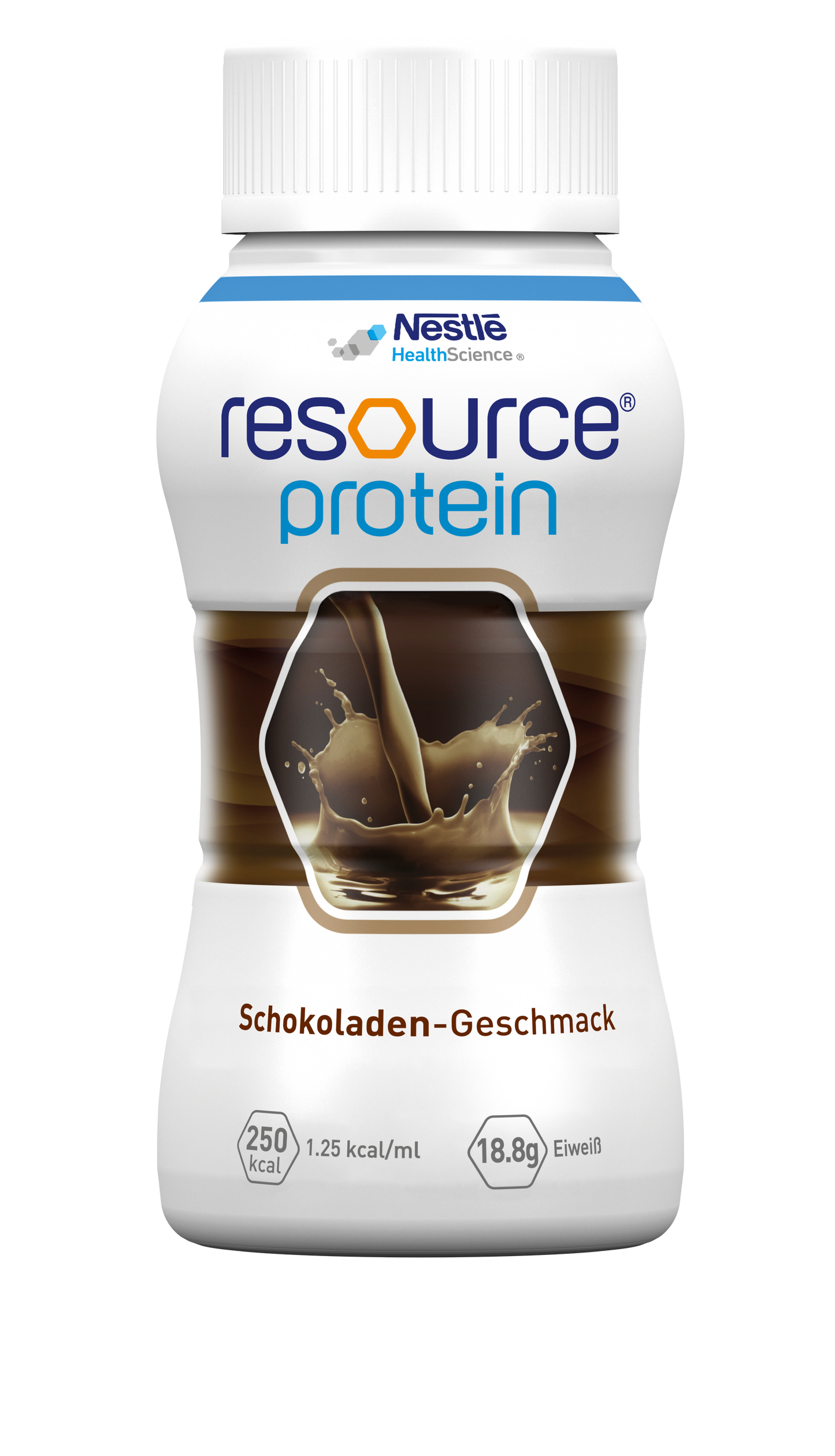 ESOURCE PROTEIN DRINK Schokolade 200ml Eiweißreich Hochkalorisch Trinknahrung Mangelernährung Diätmanagement Glutenfrei Lactosearm Geschmacksrichtungen Wundheilung Dekubitus