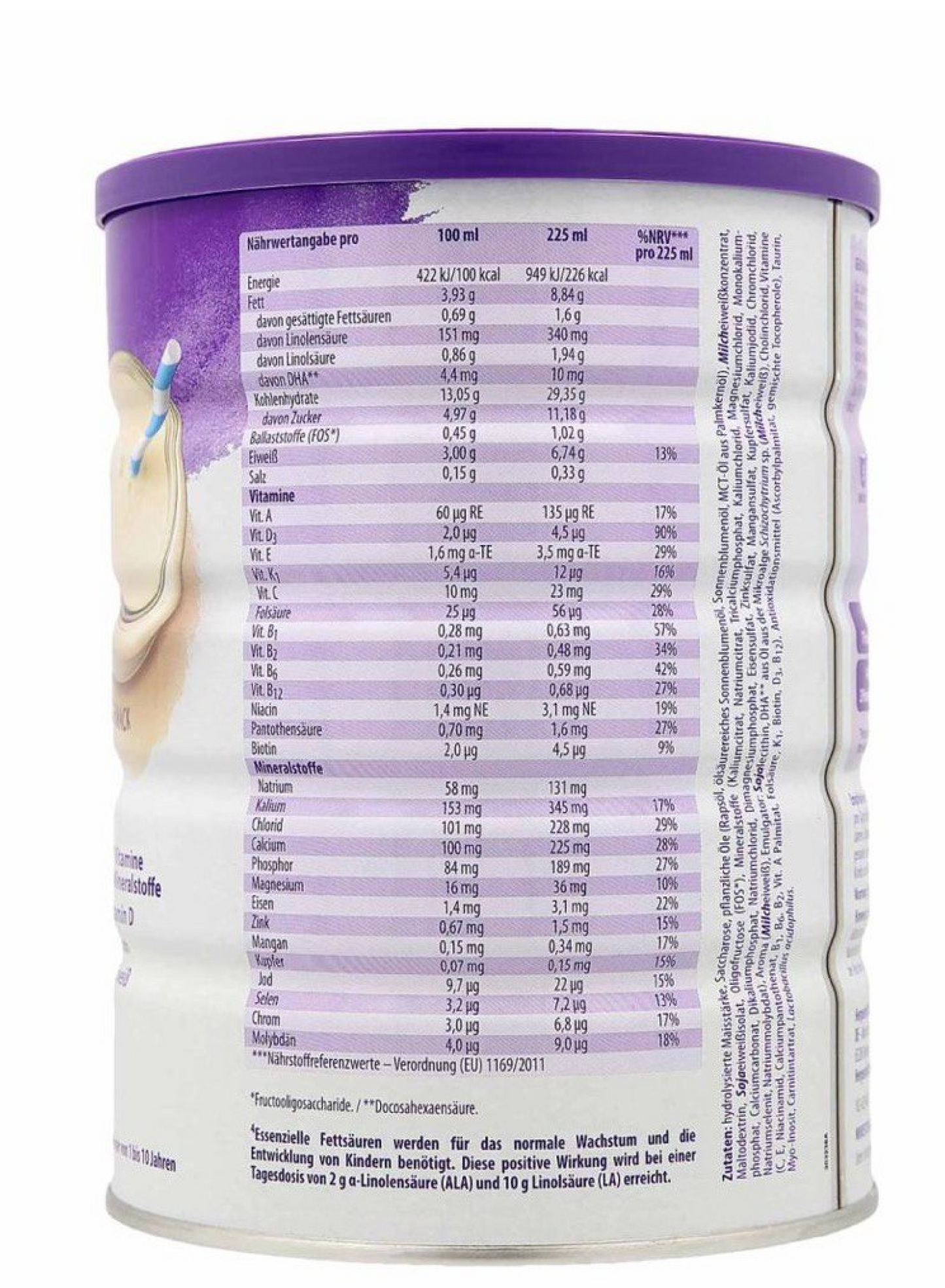 PEDIASURE VANILLE 850g