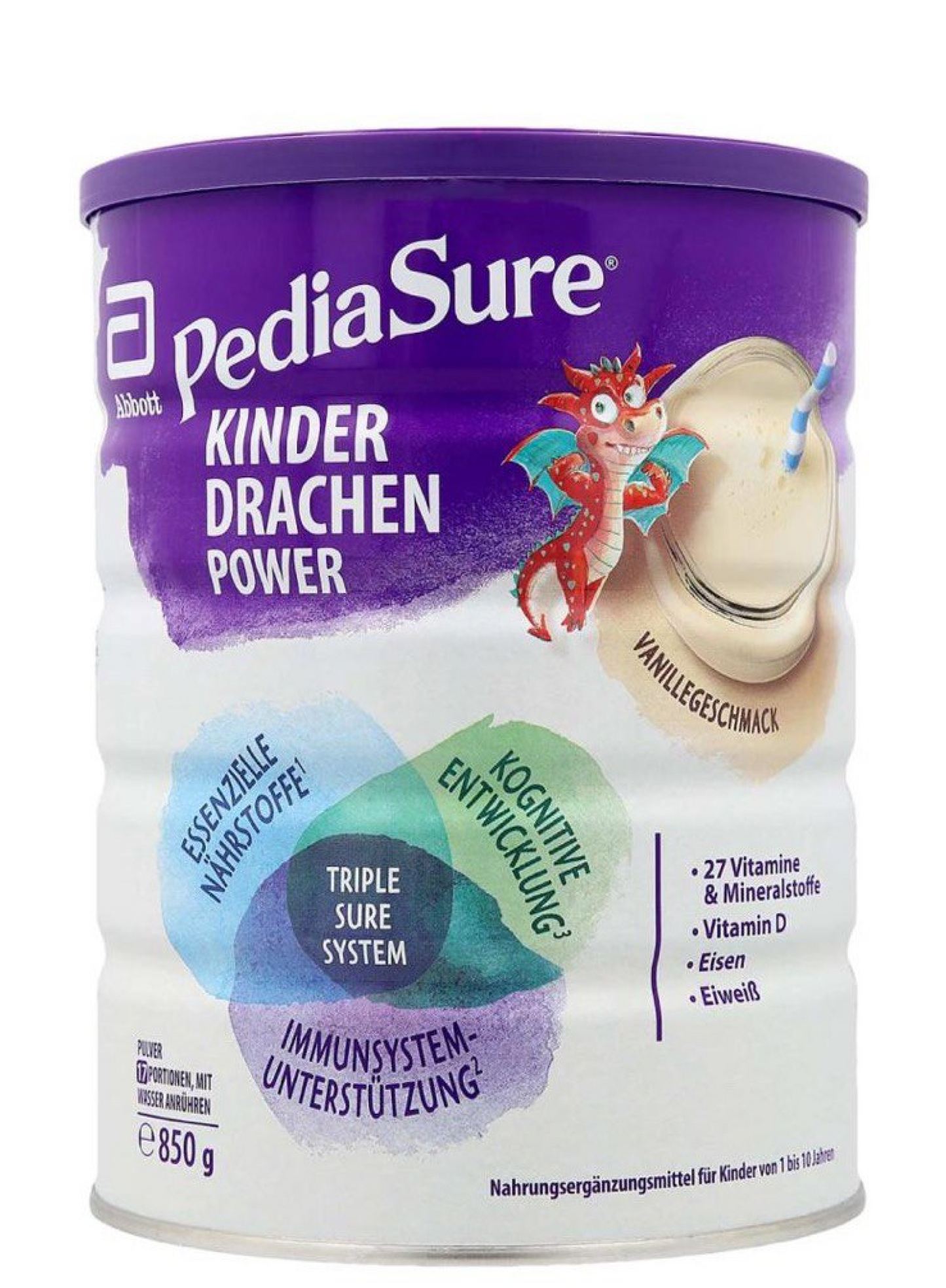 PEDIASURE VANILLE 850g
