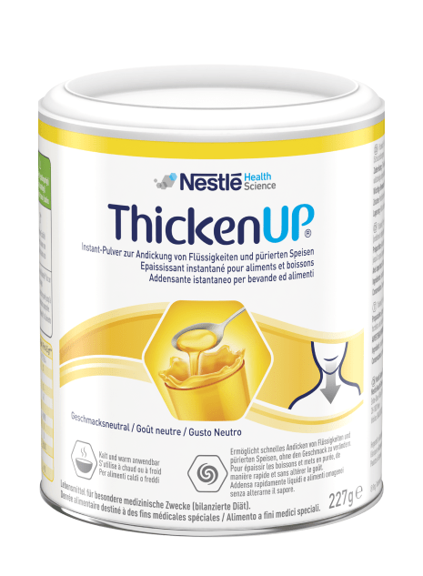 Thicken UP 227g - Schluckstörungen Instant-Pulver Andicken Geschmacksneutral Variabel Klumpenfrei Kalt anwendbar Warm anwendbar Ballaststoffarm Glutenfrei